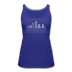 Jacksonville, Florida Women’s Tank Top - Skyline Women’s Jacksonville Tank Top - royal blue