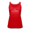 Jacksonville, Florida Women’s Tank Top - Skyline Women’s Jacksonville Tank Top - red