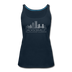 Jacksonville, Florida Women’s Tank Top - Skyline Women’s Jacksonville Tank Top - deep navy