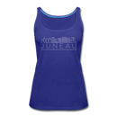 Juneau, Alaska Women’s Tank Top - Skyline Women’s Juneau Tank Top - royal blue