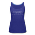 Juneau, Alaska Women’s Tank Top - Skyline Women’s Juneau Tank Top - royal blue