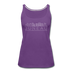 Juneau, Alaska Women’s Tank Top - Skyline Women’s Juneau Tank Top - purple