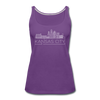 Kansas City, Missouri Women’s Tank Top - Skyline Women’s Kansas City Tank Top - purple