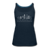 Louisville, Kentucky Women’s Tank Top - Skyline Women’s Louisville Tank Top - deep navy