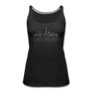 Las Vegas, Nevada Women’s Tank Top - Skyline Women’s Las Vegas Tank Top - black
