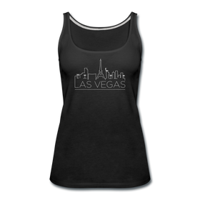 Las Vegas, Nevada Women’s Tank Top - Skyline Women’s Las Vegas Tank Top - black