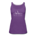 New York Women’s Tank Top - Skyline Women’s New York Tank Top - purple