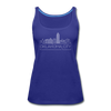 Oklahoma City, Oklahoma Women’s Tank Top - Skyline Women’s Oklahoma City Tank Top - royal blue