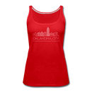 Oklahoma City, Oklahoma Women’s Tank Top - Skyline Women’s Oklahoma City Tank Top - red