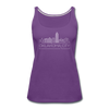Oklahoma City, Oklahoma Women’s Tank Top - Skyline Women’s Oklahoma City Tank Top - purple
