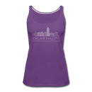Oklahoma City, Oklahoma Women’s Tank Top - Skyline Women’s Oklahoma City Tank Top - purple