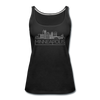 Minneapolis, Minnesota Women’s Tank Top - Skyline Women’s Minneapolis Tank Top - black