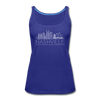Nashville, Tennessee Women’s Tank Top - Skyline Women’s Nashville Tank Top - royal blue