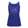 Raleigh, North Carolina Women’s Tank Top - Skyline Women’s Raleigh Tank Top - royal blue