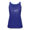 Saint Paul, Minnesota Women’s Tank Top - Skyline Women’s Saint Paul Tank Top - royal blue