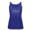Sacramento, California Women’s Tank Top - Skyline Women’s Sacramento Tank Top - royal blue