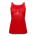 Omaha, Nebraska Women’s Tank Top - Skyline Women’s Omaha Tank Top - red