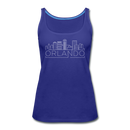 Orlando, Florida Women’s Tank Top - Skyline Women’s Orlando Tank Top - royal blue