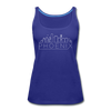 Phoenix, Arizona Women’s Tank Top - Skyline Women’s Phoenix Tank Top - royal blue