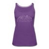 Phoenix, Arizona Women’s Tank Top - Skyline Women’s Phoenix Tank Top - purple