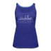 Portland, Oregon Women’s Tank Top - Skyline Women’s Portland Tank Top - royal blue