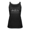 Savannah, Georgia Women’s Tank Top - Skyline Women’s Savannah Tank Top - black