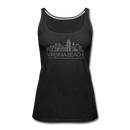 Virginia Beach, Virginia Women’s Tank Top - Skyline Women’s Virginia Beach Tank Top - black