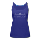 Washington DC Women’s Tank Top - Skyline Women’s Washington DC Tank Top - royal blue