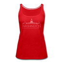 Washington DC Women’s Tank Top - Skyline Women’s Washington DC Tank Top - red
