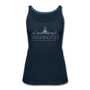 Washington DC Women’s Tank Top - Skyline Women’s Washington DC Tank Top - deep navy
