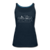 Wichita, Kansas Women’s Tank Top - Skyline Women’s Wichita Tank Top - deep navy