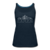 Tampa, Florida Women’s Tank Top - Skyline Women’s Tampa Tank Top - deep navy