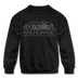 Anchorage, Alaska Youth Sweatshirt - Skyline Youth Anchorage Crewneck Sweatshirt - black