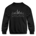 Chicago, Illinois Youth Sweatshirt - Skyline Youth Chicago Crewneck Sweatshirt - black