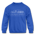 Colorado Springs, Colorado Youth Sweatshirt - Skyline Youth Colorado Springs Crewneck Sweatshirt - royal blue