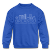 Orlando, Florida Youth Sweatshirt - Skyline Youth Orlando Crewneck Sweatshirt