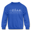 Sacramento, California Youth Sweatshirt - Skyline Youth Sacramento Crewneck Sweatshirt
