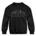 Phoenix, Arizona Youth Sweatshirt - Skyline Youth Phoenix Crewneck Sweatshirt - black