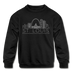 St. Louis, Missouri Youth Sweatshirt - Skyline Youth St. Louis Crewneck Sweatshirt - black