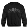 Tampa, Florida Youth Sweatshirt - Skyline Youth Tampa Crewneck Sweatshirt