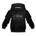 Denver, Colorado Youth Hoodie - Skyline Youth Denver Hooded Sweatshirt - charcoal gray