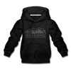 Anchorage, Alaska Youth Hoodie - Skyline Youth Anchorage Hooded Sweatshirt - charcoal gray
