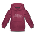 Atlanta, Georgia Youth Hoodie - Skyline Youth Atlanta Hooded Sweatshirt - burgundy