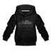Atlanta, Georgia Youth Hoodie - Skyline Youth Atlanta Hooded Sweatshirt - charcoal gray