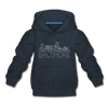 Baltimore, Maryland Youth Hoodie - Skyline Youth Baltimore Hooded Sweatshirt - navy