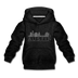 Austin, Texas Youth Hoodie - Skyline Youth Austin Hooded Sweatshirt - charcoal gray