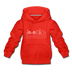 Charleston, South Carolina Youth Hoodie - Skyline Youth Charleston Hooded Sweatshirt - red