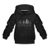Charlotte, North Carolina Youth Hoodie - Skyline Youth Charlotte Hooded Sweatshirt