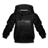 Colorado Springs, Colorado Youth Hoodie - Skyline Youth Colorado Springs Hooded Sweatshirt - charcoal gray