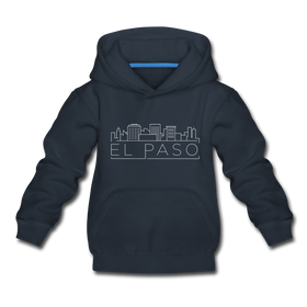 El Paso, Texas Youth Hoodie - Skyline Youth El Paso Hooded Sweatshirt